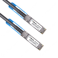 Arista Networks CAB-Q-QG-3M Compatible 100G-DAC-CU QSFP28 to QSFP28 Passive 3M (9.8ft) 30AWG Direct Attach Cables